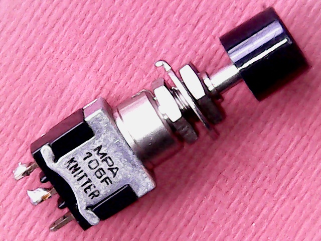 Push Switch Knitter MPA106F (used) On-Mom SPDT