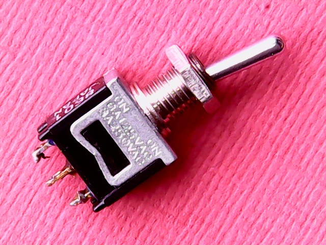 Toggle Switch Fujisoku FMT11A (used) On-On SPDT