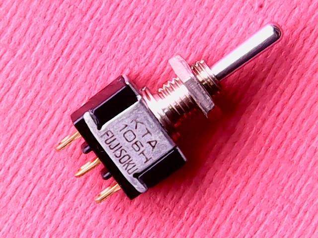 Toggle Switch Fujisoku KTA106H On-Off-Mom SPDT