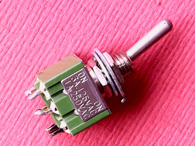 Toggle Switch Miyama MS-550F (used) On-On DPDT