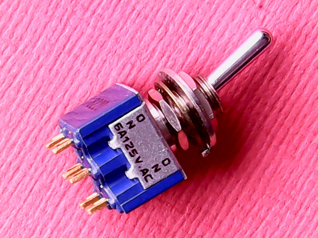 Toggle Switch Micro 8A2011C On-On DPDT