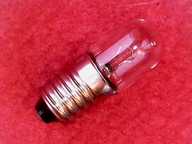 Light bulb E10 6V 2W T10x28