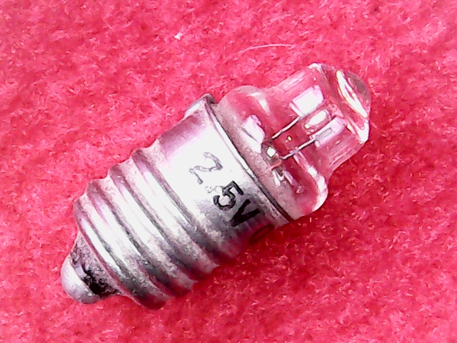 [VPL-008117] Light bulb E10 2,5V 0,5W T10x23