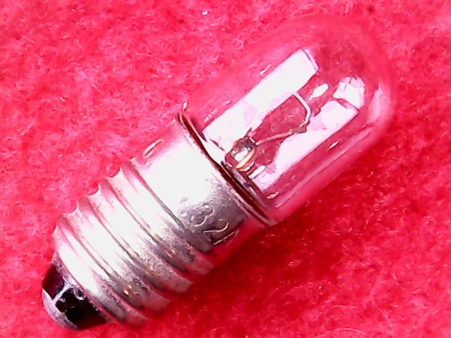 Light bulb E10 6,3V 2W T10x28