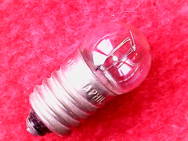 Light bulb E10 12V 1,2W T11x23