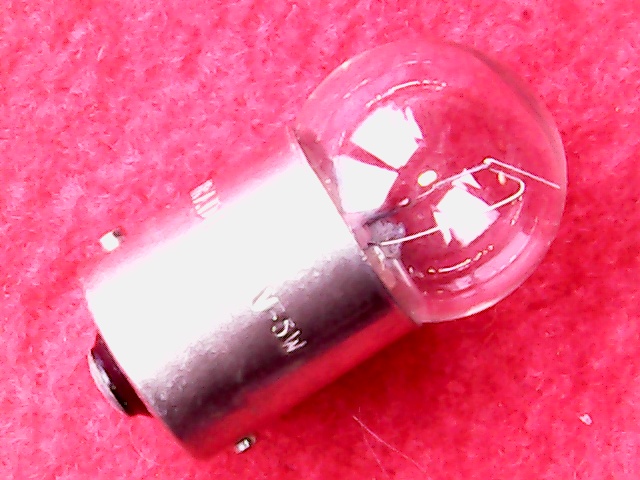 Light bulb BA15S 12V 5W T18x33