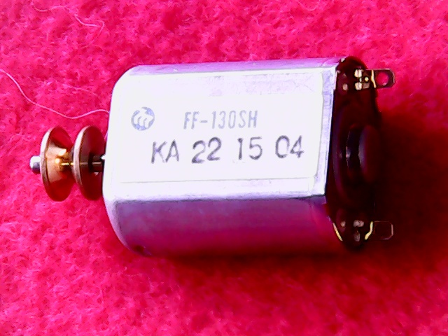 Motor FF-130SH Axle 2x7 + Spindle 4.5x3.5