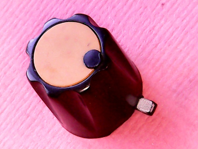 Knob Dynacord Orange 6mm D-shape