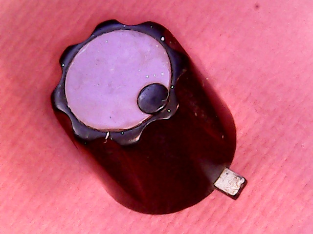 Knob Dynacord Purple 6mm D-shape