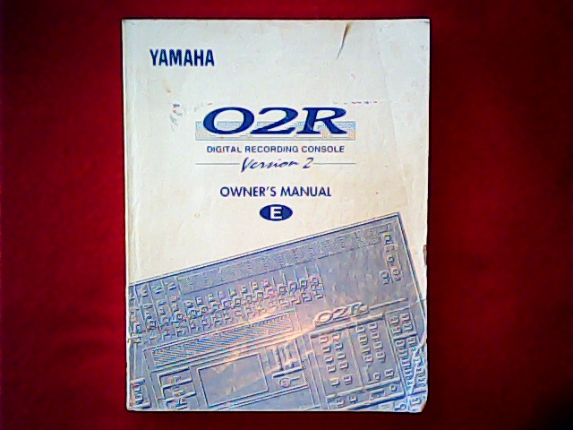 [VL-008365] Yamaha 02R Version 2 Owner's Manual