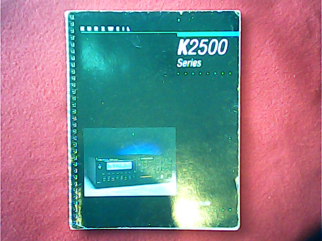 [VL-008373] Kurzweil K2500 Series Reference Guide