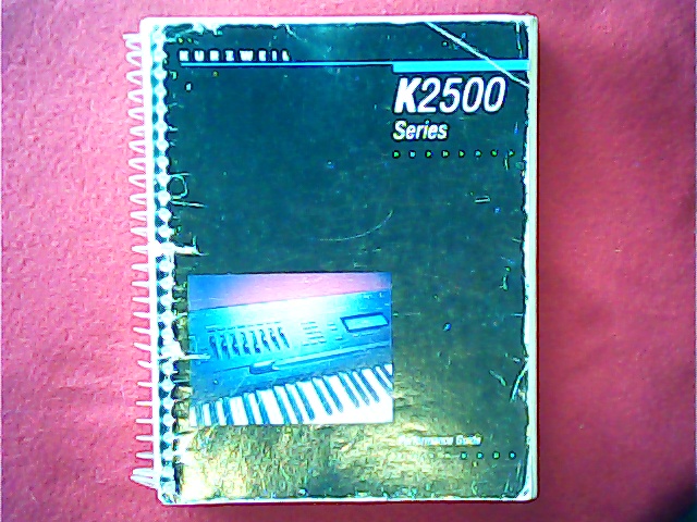 [VL-008378] Kurzweil K2500 Series Performance Guide