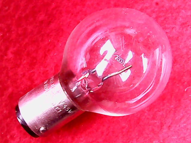 Light bulb BA15D 24V 45W T34x55