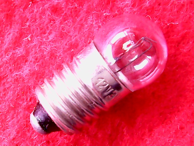 Light bulb E10 12V 3W T11x23