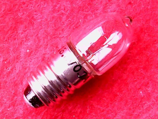 Light bulb E10 3.8V 2.6W T11x28