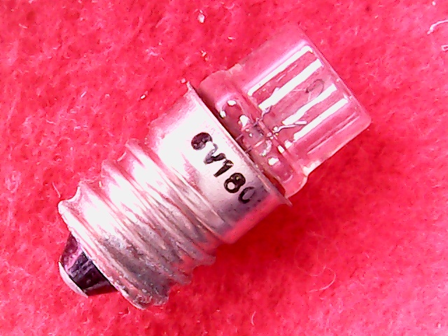 Light bulb E14 6V 1W T14x32