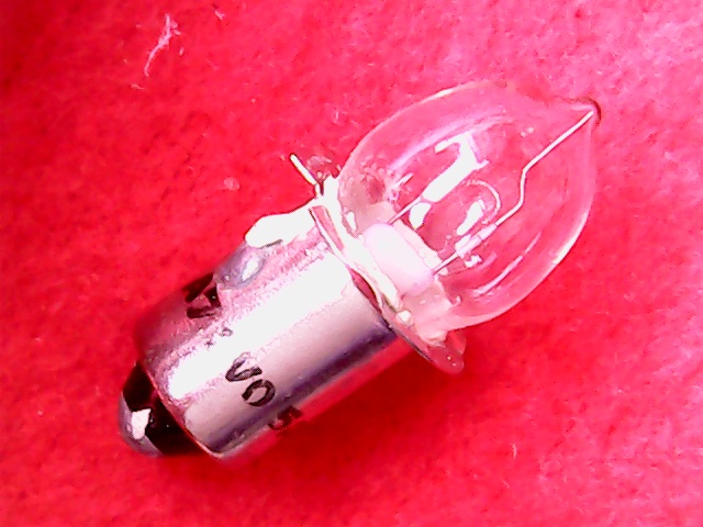 Light bulb P13.5S 7.2V 3.6W T11x29