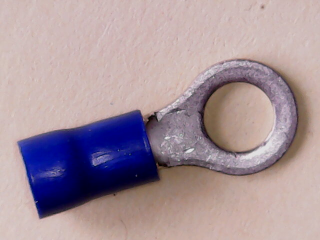 Kabelschoen Oog  M5 1.5-2.5 mm Blauw Geïsoleerd