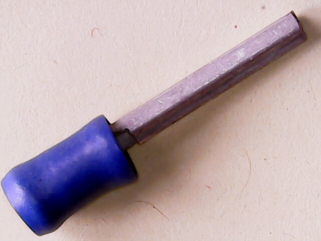 Kabelschoen Pen 2.5 x 16 mm 1.5-2.5 mm Blauw Geïsoleerd