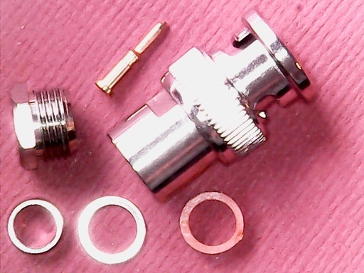 [VA-006125] Connector BNC Male RG58 Sold.