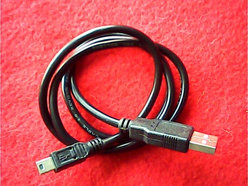 [VA-006264] Cable USB USB-A Male <=> USB Mini-B Male 0.8M
