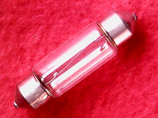[VPL-006500] Light bulb SV8.5 12V 10W T10x42
