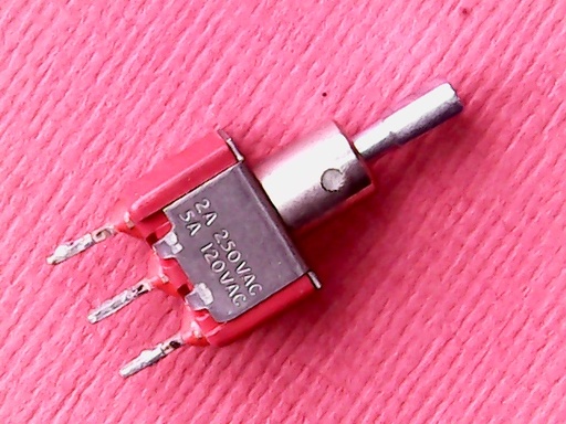 [VSS-007443] Toggle Switch C&K 7108 (used) On-Off-On SPDT