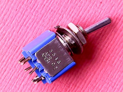 [VSS-007473] Toggle Switch Apem 5546 On-On DPDT