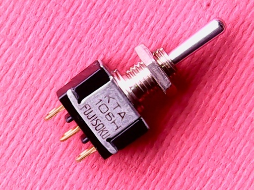 [VSS-007481] Toggle Switch Fujisoku KTA106H On-Off-Mom SPDT