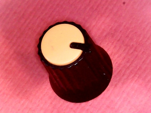 [VSK-008307] Knob Lem Yellow 6mm D-shape