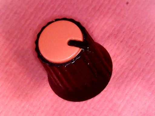 [VSK-008309] Knob Lem Orange 6mm D-shape