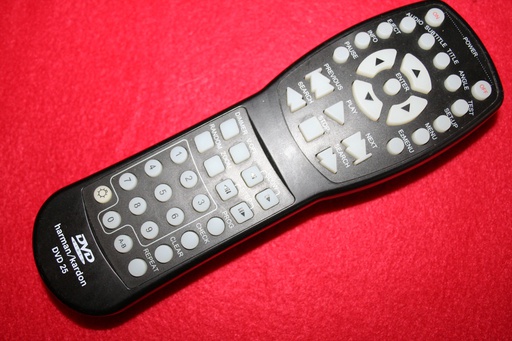 [VSR-002476] Harman Kardon DVD25 remote(Used)
