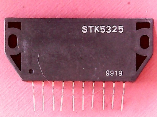 [VHR-003882] STK5325